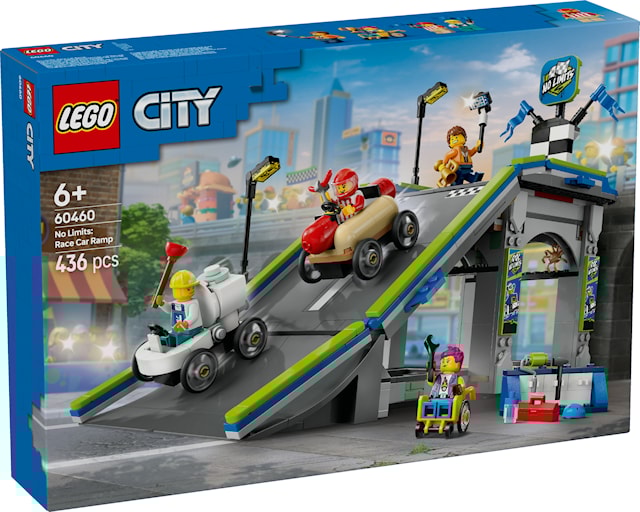 Produktbild 1 för Inga gränser: Racerbilsramper LEGO® City (60460)