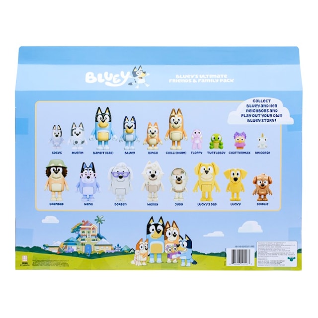 Tuotekuva 2 - Figurset 18-pack Bluey