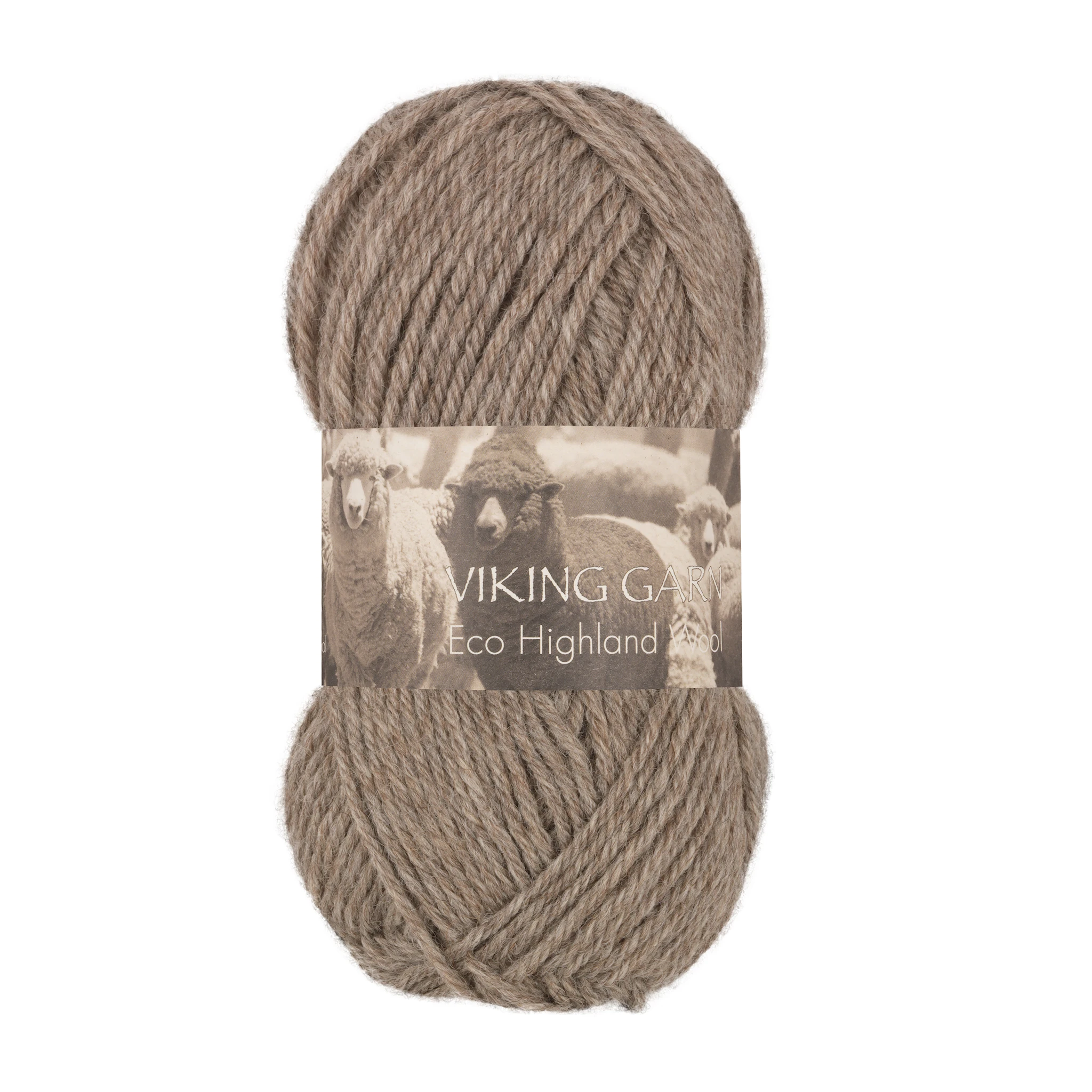 Tuotekuva ille Eco Highland Wool Lanka 50 g Viking Garn
