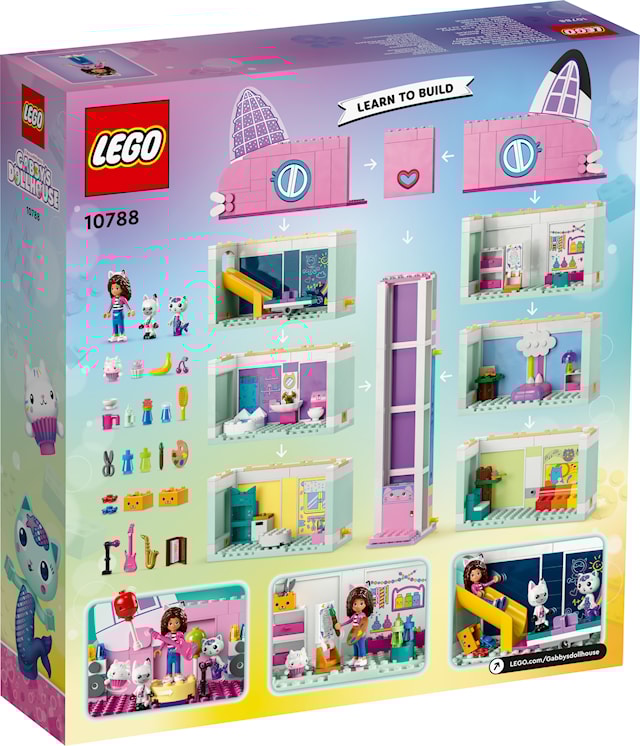 Tuotekuva 3 - Gabbyn nukketalo LEGO®  Gabby's Dollhouse (10788)