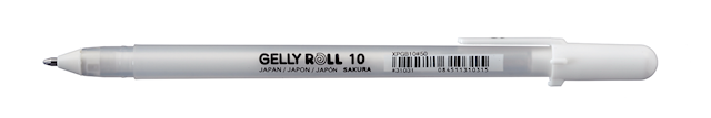 Sakura Gelly Roll Basic Valkoinen Geelikynä 0,5 mm