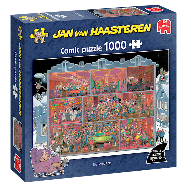 Tuotekuva 3 - Jan van Haasteren - The Grand Cafe 1000 palaa