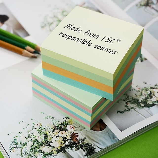 Produktbilde 2 for Notiskube FSC 76x76 mm Stick'n