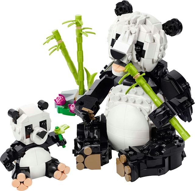 Produktbild 2 för Vilda djur: pandafamilj LEGO® Creator (31165)