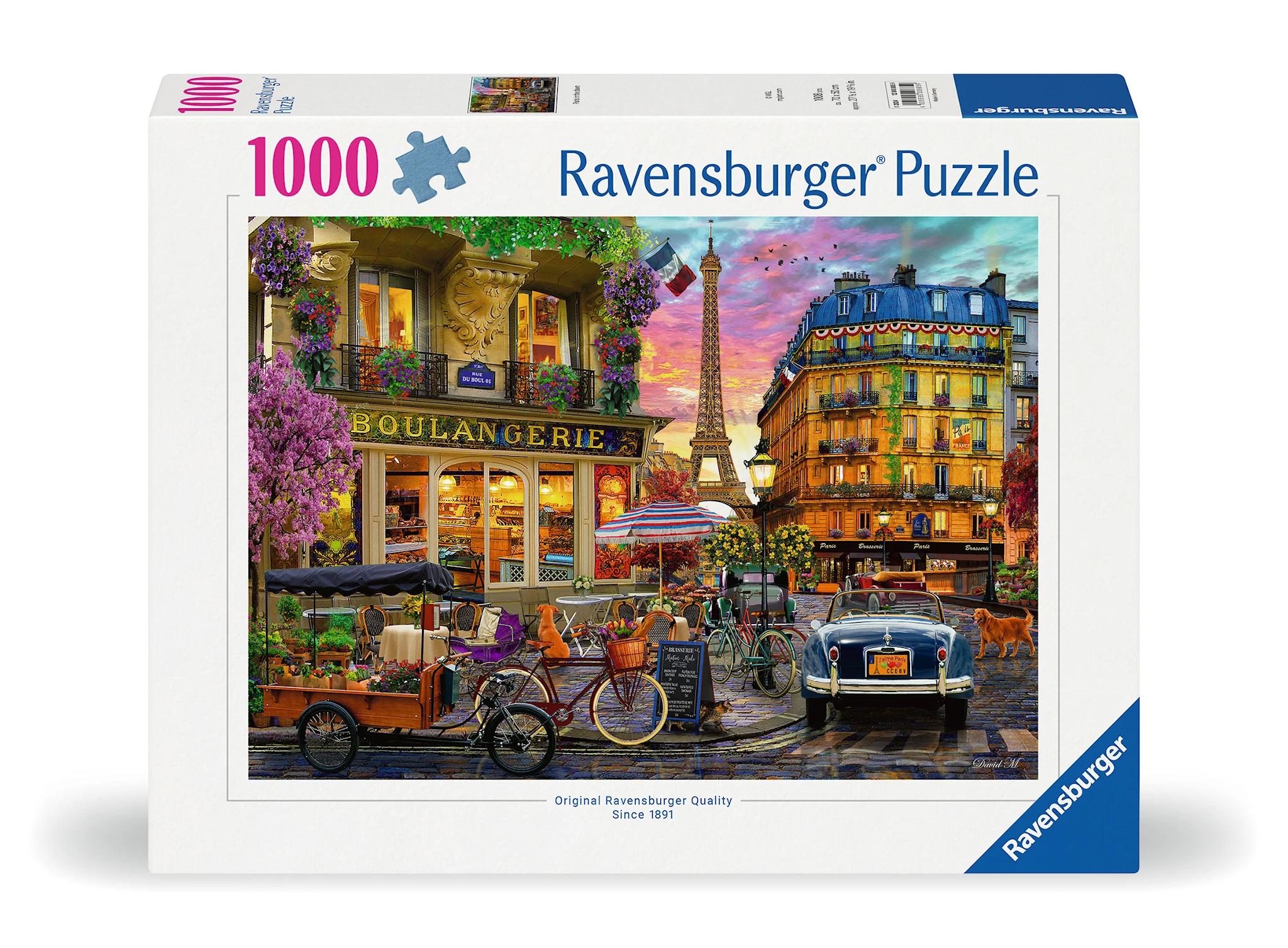 Tuotekuva ille Palapelit Paris At Dawn 1000 palaa, Ravensburger