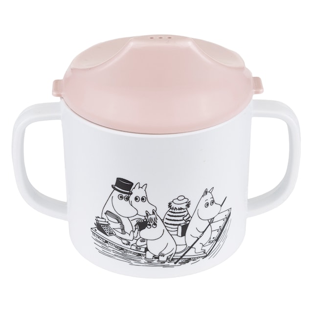 Produktbild 1 för Mumin Vatten & Bad Pipmugg Rosa Rätt Start