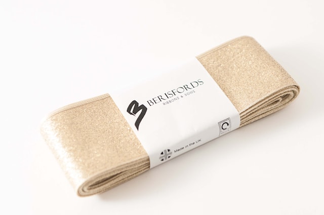 Guld Laméband 40mm x 5 meter