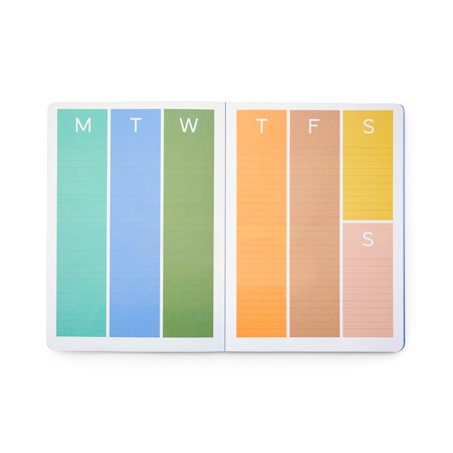 Produktbild 2 för Veckoplanerare odaterad 18 mån Inkerie