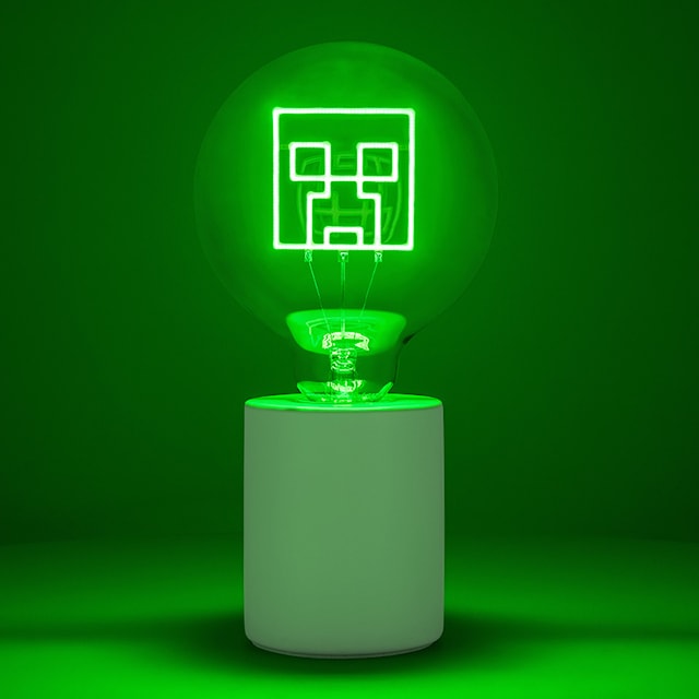 Produktbild 5 för Creeper LED Neon Glödlampa EU, Paladone