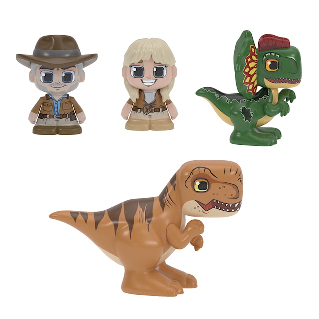 Produktbild 5 för Jurassic World Magnetlek Tile Town