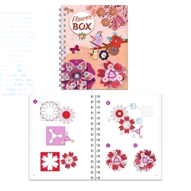 Produktbilde 1 for Stort kreativt hobbysett hageblomster Djeco