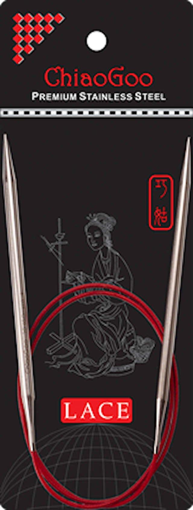 SS Red Circular Rundsticka 60 cm/10 mm Chiaogoo