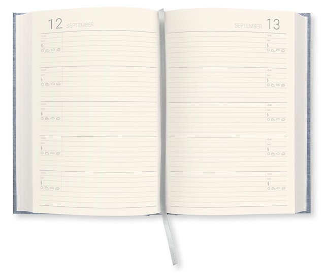 Produktbild 2 för 5 Year Diary A5 Denim blue Paperstyle