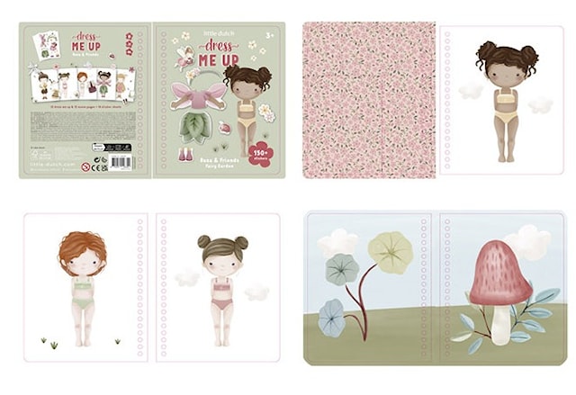 Produktbild 2 för Fairy Garden Pysselbok Little Dutch