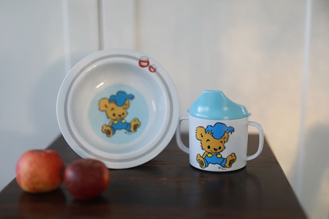 Produktbild 2 för Bamse Original Sugkoppstallrik Rätt Start