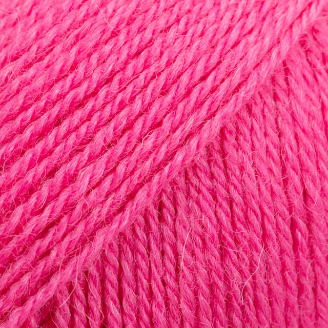 Flora Uni Colour Garn Ullmix 50 g magenta 28 Drops