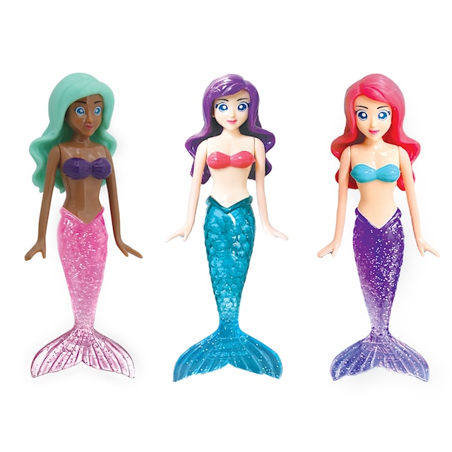 Dive Toy Mermaids 3-Pack Spring Summer