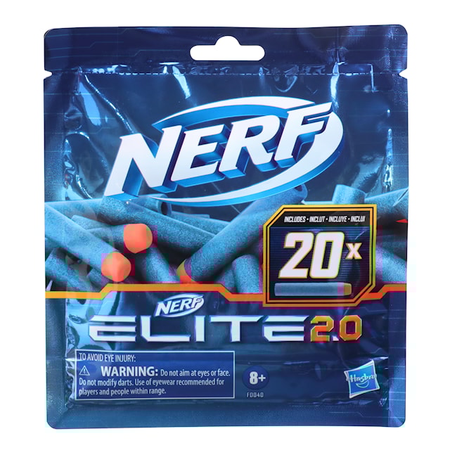 Tuotekuva 1 - NERF N-Strike Elite 2.0 Dart Refill 20 Hasbro