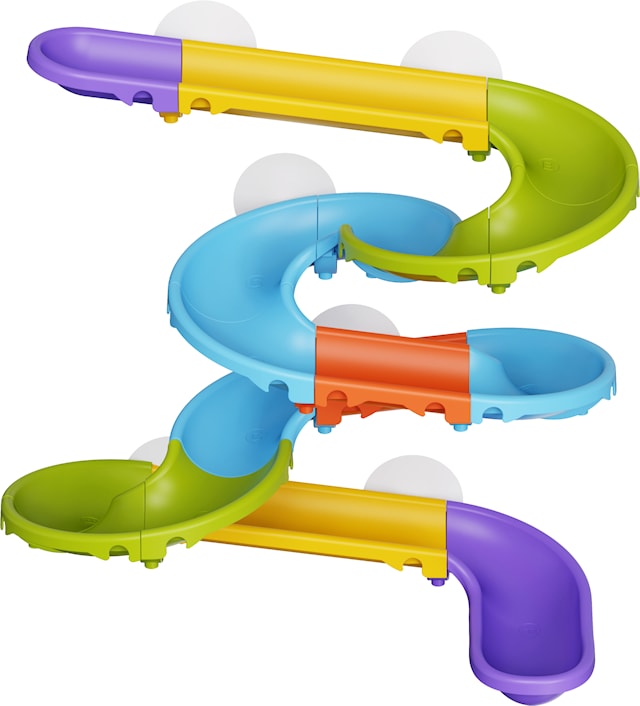 Tub Fun! Badlek, Water Track, 30 delar