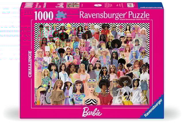 Tuotekuva 1 - Barbie Challenge Palapelit 1000 palaa, Ravensburger
