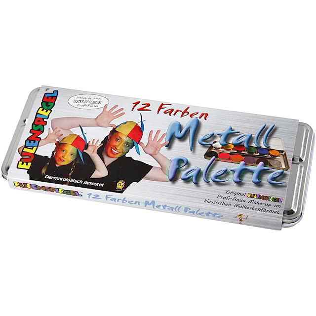 Tuotekuva 4 - Kasvoväri, värilajitelma, 12 väri/ 1 set