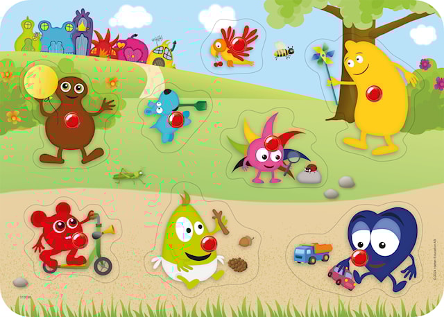 Tuotekuva 2 - Nuppipalapeli Babblarna 8 palaa, Kärnan