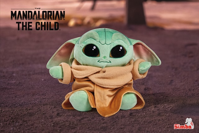 Produktbild 2 för Disney The Mandalorian Baby Yoda Mjukdjur 25 cm