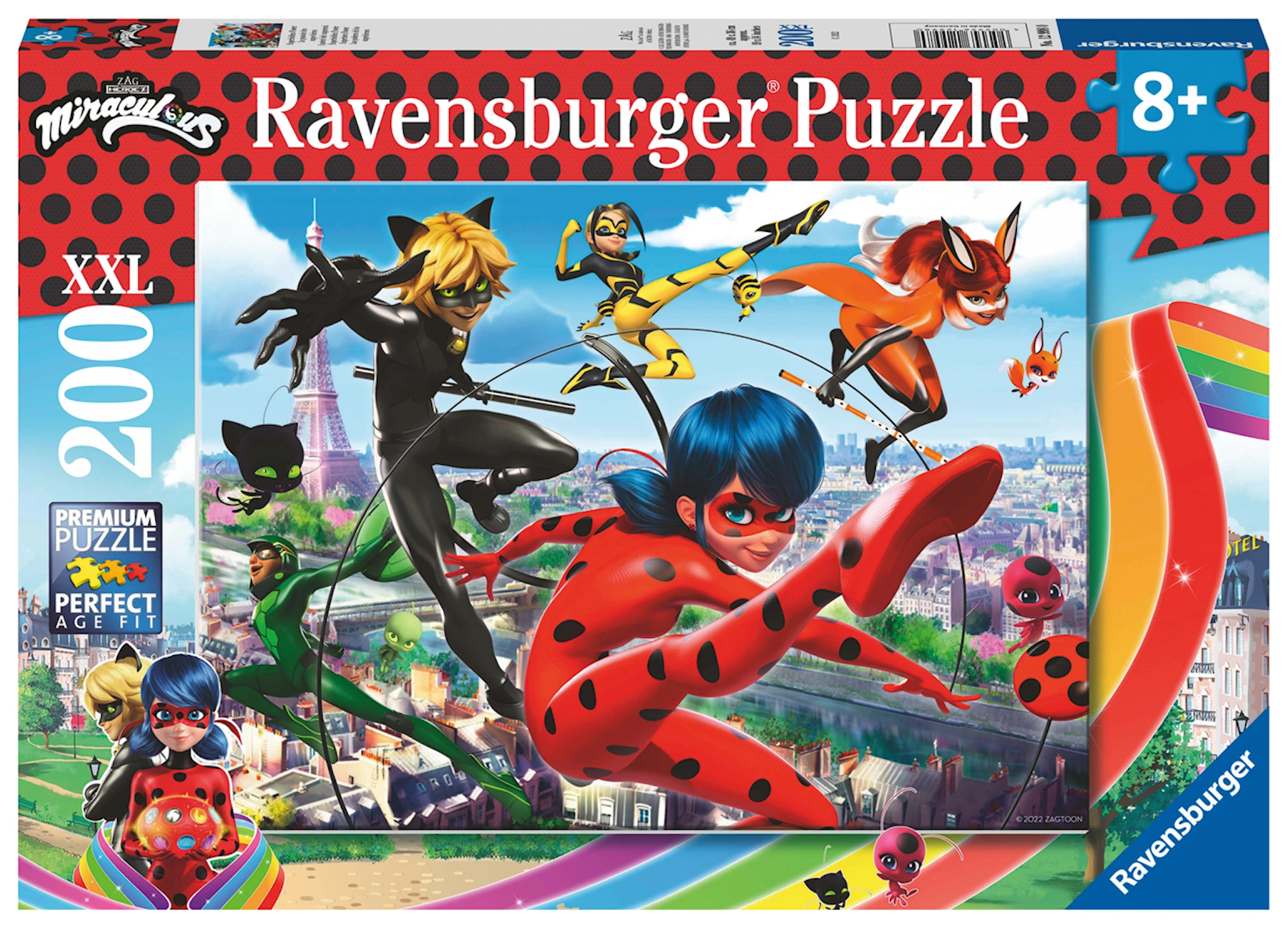Tuotekuva ille Miraculous Palapelit 200 palaa Ravensburger
