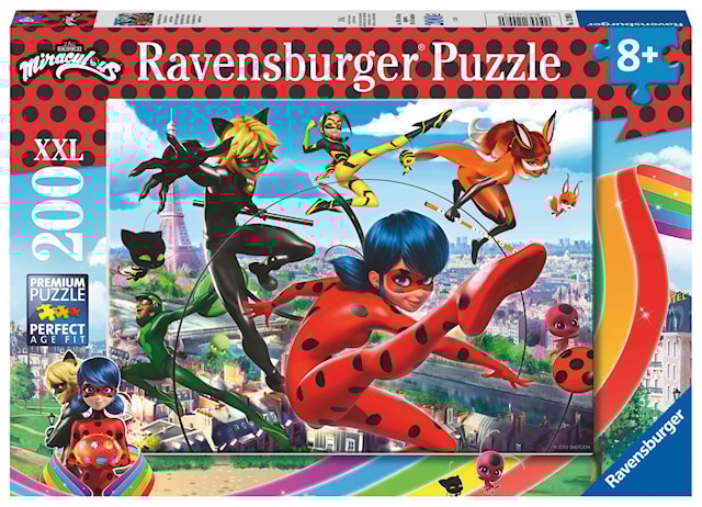 Produktbild 1 för Miraculous Pussel 200 bitar Ravensburger