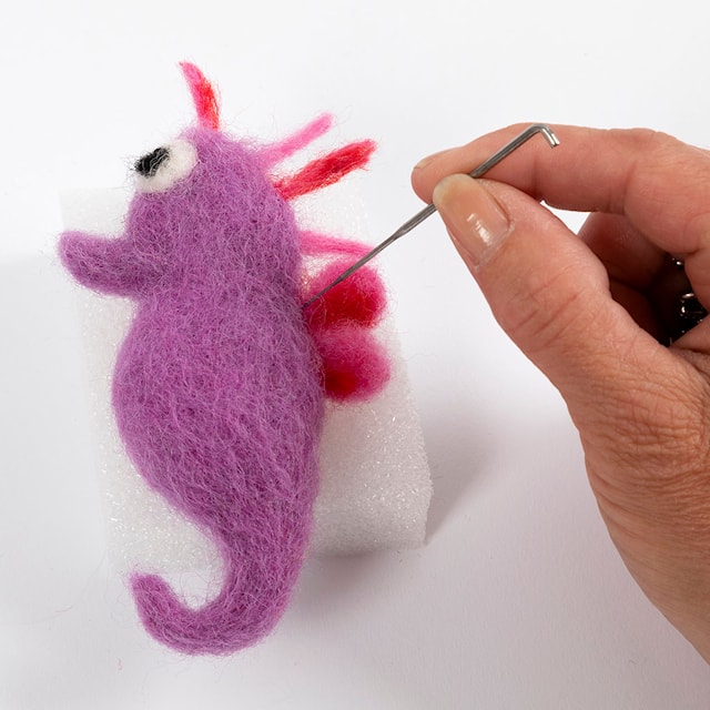 Produktbild 7 för Pysselset Nålfiltning Djur i vatten Creativ Company