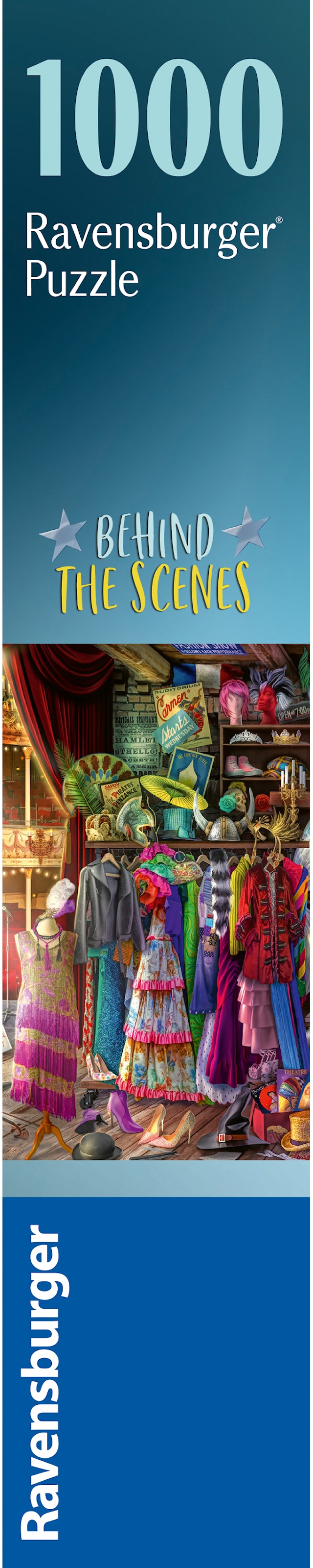 Produktbilde 6 for Bak kulissene Puslespill 1000 brikker, Ravensburger