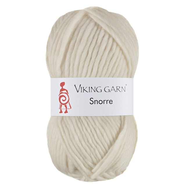 Snorre 100 g Naturhvit 202 Viking Garn