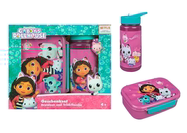 Produktbilde 1 for Undercover Gabbys Dukkehus Matboks og Vannflaske Sett
