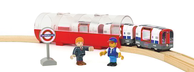 Produktbild 2 för Londons Tunnelbana Världens Tåg Brio (36085)