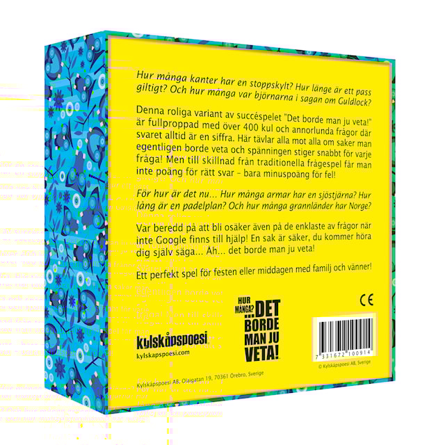 Produktbild 2 för Det borde man ju veta - Hur många? (SE)