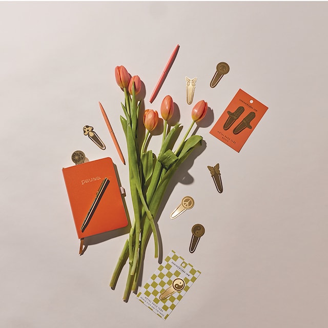 Produktbild 2 för Bokmärken Svamp & Fjäril Metall Designworks ink