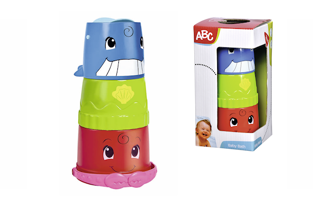 Produktbilde 6 for Bøtte med Stablekopper ABC