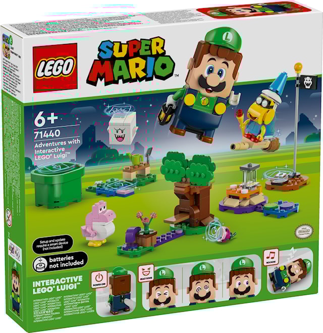 Produktbild 1 för Äventyr med interaktiva Luigi™ LEGO® Super Mario (71440)