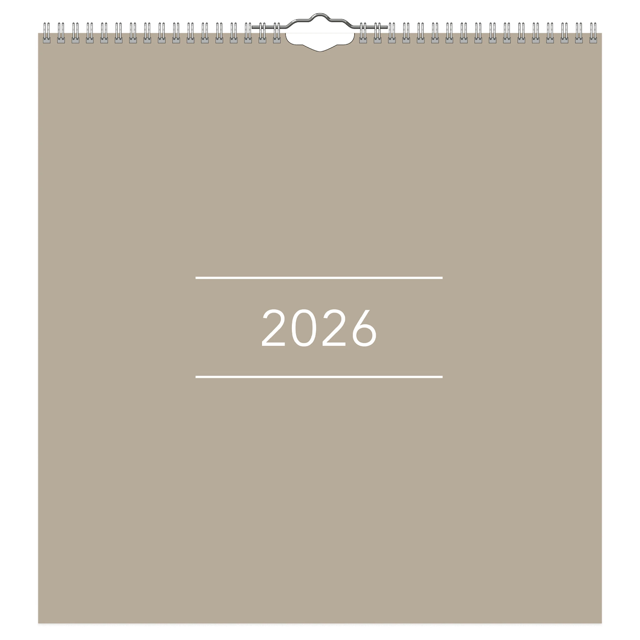 Produktbild för Väggkalender Clean 2026