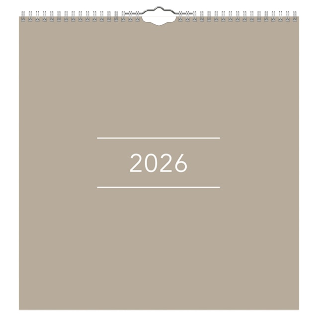 Produktbild 1 för Väggkalender Clean 2026