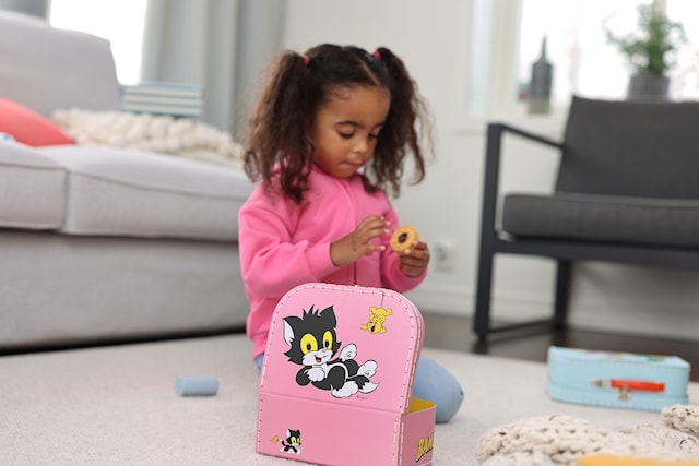 Produktbild 3 för Bamse Resväska 20 cm Rosa Micki