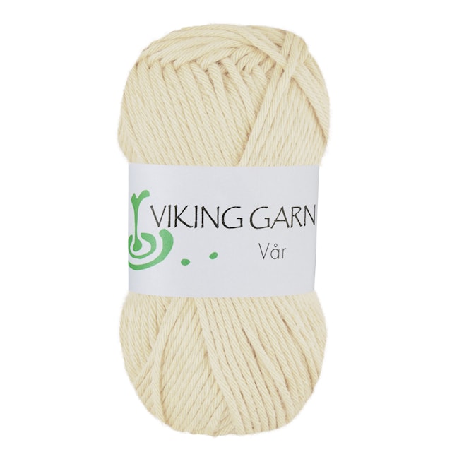 Vår 50 g Naturhvit 402 Viking Garn