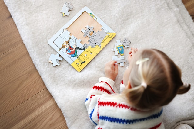 Produktbilde 3 for Pippi Rampuslespill 15 Brikker, Micki