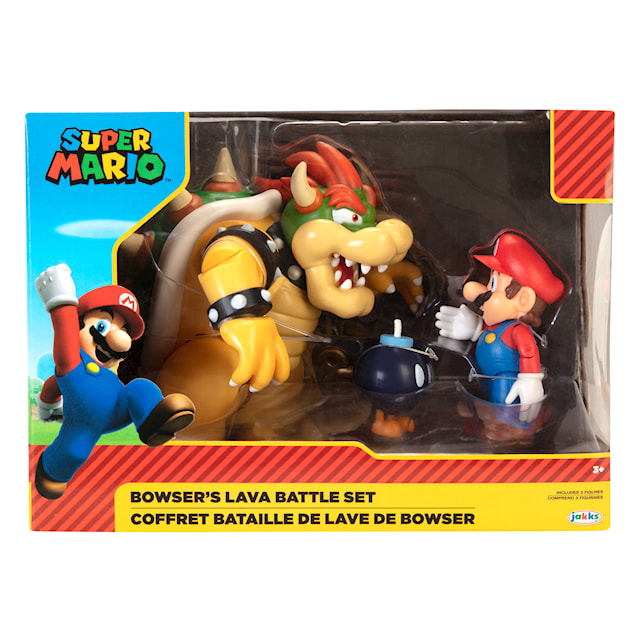Tuotekuva 3 - Super Mario Diorama Mario Vs. Bowser