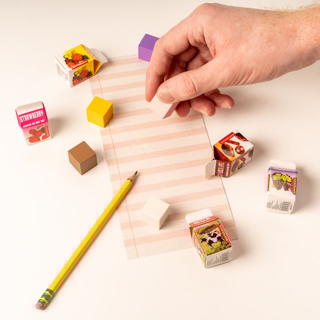 Tuotekuva 2 - Pyyhekumeja Tuoksu 5-pakkaus Kikkerland