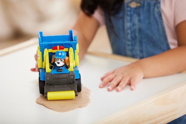 Tuotekuva 6 - Rubble & Crew Vehicle ja Figuuri Wheeler Paw Patrol