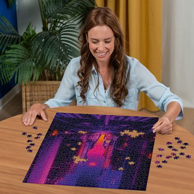 Tuotekuva 3 - New York In Neon palapelit 1000 palaa, Ravensburger