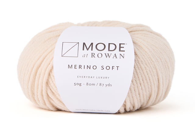 Merino Soft 100% Merinoull 50gr Sand 018 Mode at Rowan