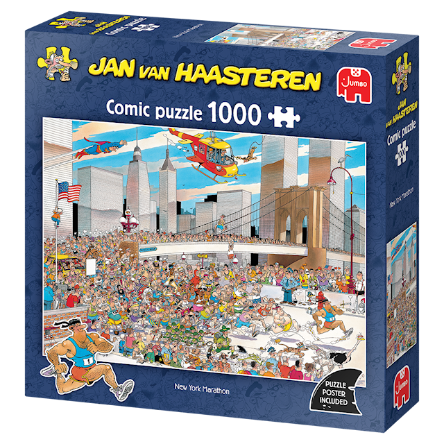 Produktbilde 4 for Jan van Haasteren New York Marathon Puslespill 1000 brikker