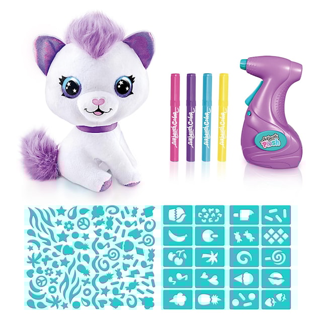 Produktbilde 2 for Airbrush Plush Kattunge Lilla